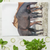 馬 キッチンタオル (折り畳み)