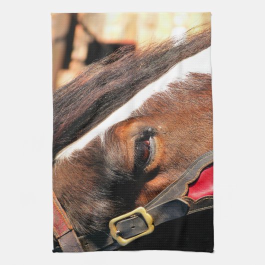 馬 キッチンタオル (縦)