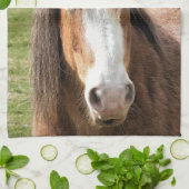 馬 キッチンタオル (折り畳み)