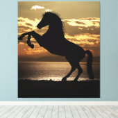 馬 キャンバスプリント (インサイチュ (ウッドフロア))