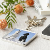 馬 キーホルダー (側面)