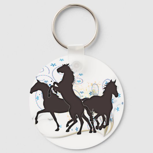 馬 キーホルダー (正面)