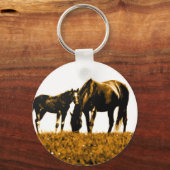 馬 キーホルダー (正面)