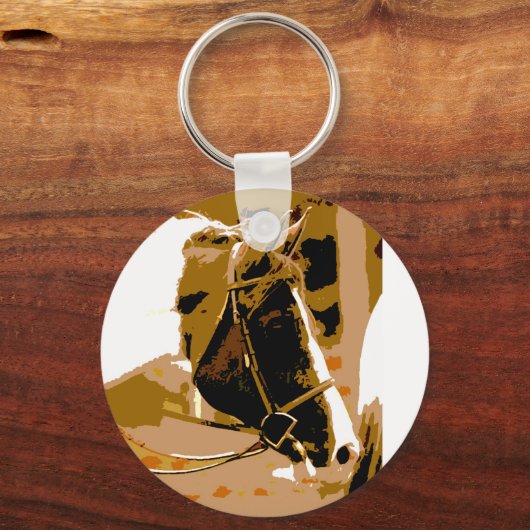 馬 キーホルダー (正面)