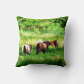 馬 クッション (裏面)