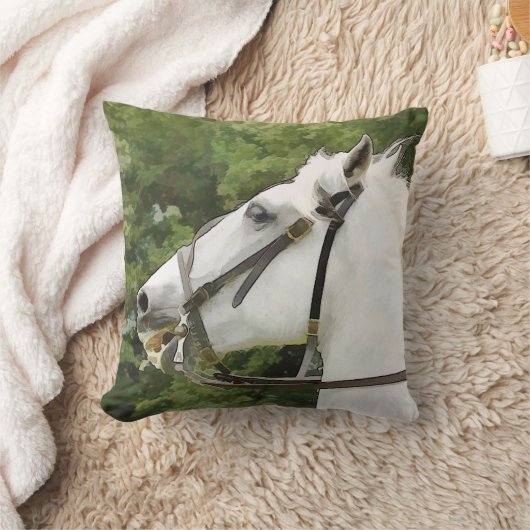 馬 クッション (ブランケット)