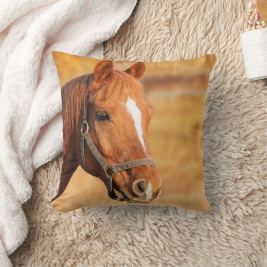 馬 クッション (ブランケット)