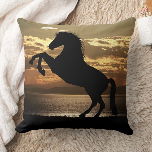 馬 クッション (ブランケット)