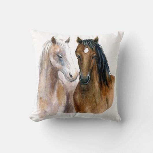 馬 クッション (正面)