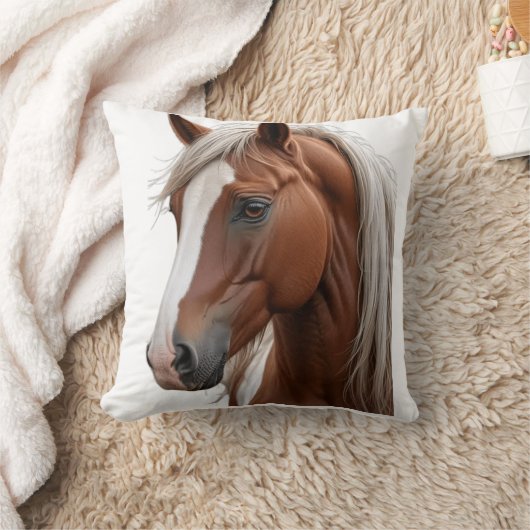 馬 クッション (ブランケット)