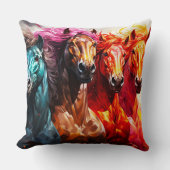 馬 クッション (正面)