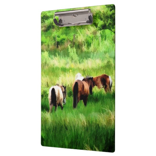 馬 クリップボード (左)