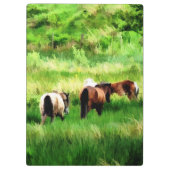 馬 クリップボード (裏面)