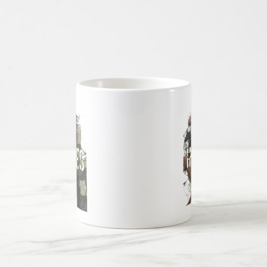 馬 コーヒーマグカップ (中央)