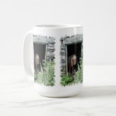 馬 コーヒーマグカップ (正面左)