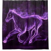 馬 シャワーカーテン (正面)