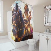 馬 シャワーカーテン (インサイチュ)