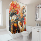 馬 シャワーカーテン (インサイチュ)