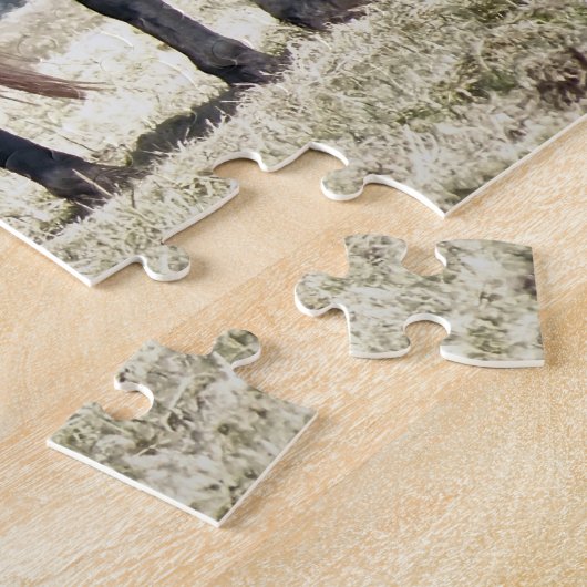 馬 ジグソーパズル (側面)