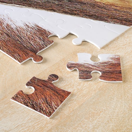 馬 ジグソーパズル (側面)