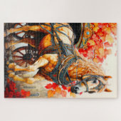 馬 ジグソーパズル (横)