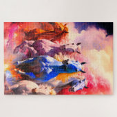 馬 ジグソーパズル (横)