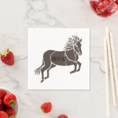 馬 スタンダードカクテルナプキン (インサイチュ)