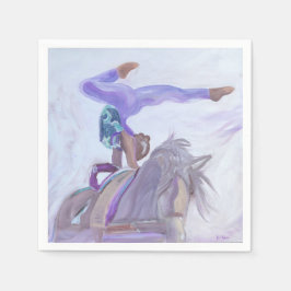 馬 スタンダードカクテルナプキン