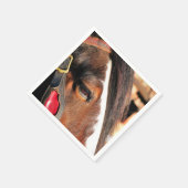 馬 スタンダードカクテルナプキン (角)