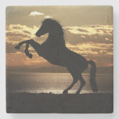 馬 ストーンコースター (正面)