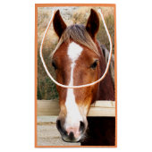 馬 スモールペーパーバッグ (裏面)