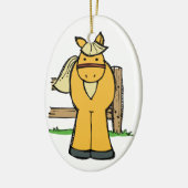 馬 セラミックオーナメント (左)