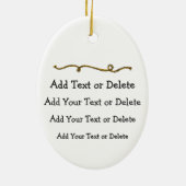 馬 セラミックオーナメント (裏面)