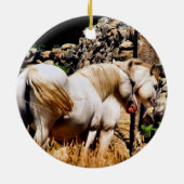 馬 セラミックオーナメント (裏面)