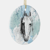 馬 セラミックオーナメント (右)