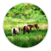 馬 セラミックノブ (正面)