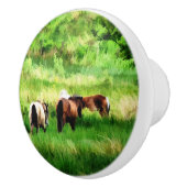 馬 セラミックノブ (右)