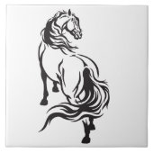 馬 タイル (正面)