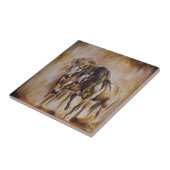 馬 タイル (側面)