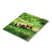 馬 タイル (側面)