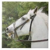 馬 タイル (正面)