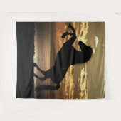 馬 タペストリー (正面(横))