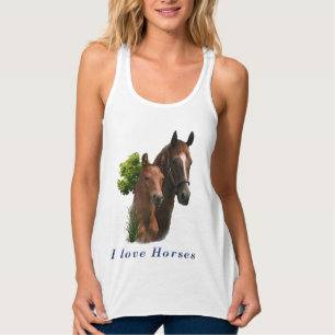 馬 タンクトップ