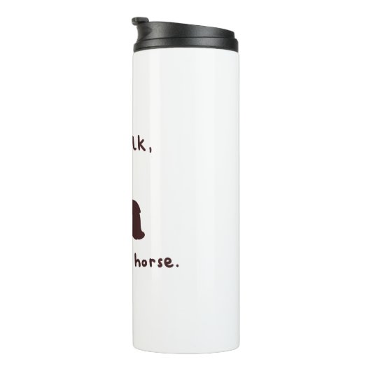 馬 タンブラー (回転右)