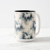 馬 ツートーンマグカップ (正面右)