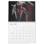 馬-ナンシーJ.ベイリーの芸術 カレンダー (3月 2027)