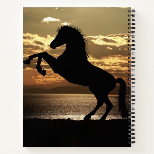 馬 ノートブック (裏面)