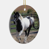 馬/ピ絵を描ン セラミックオーナメント (右)
