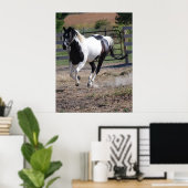 馬/ピ絵を描ン ポスター (ホームオフィス)