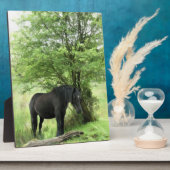 馬 フォトプラーク (側面)